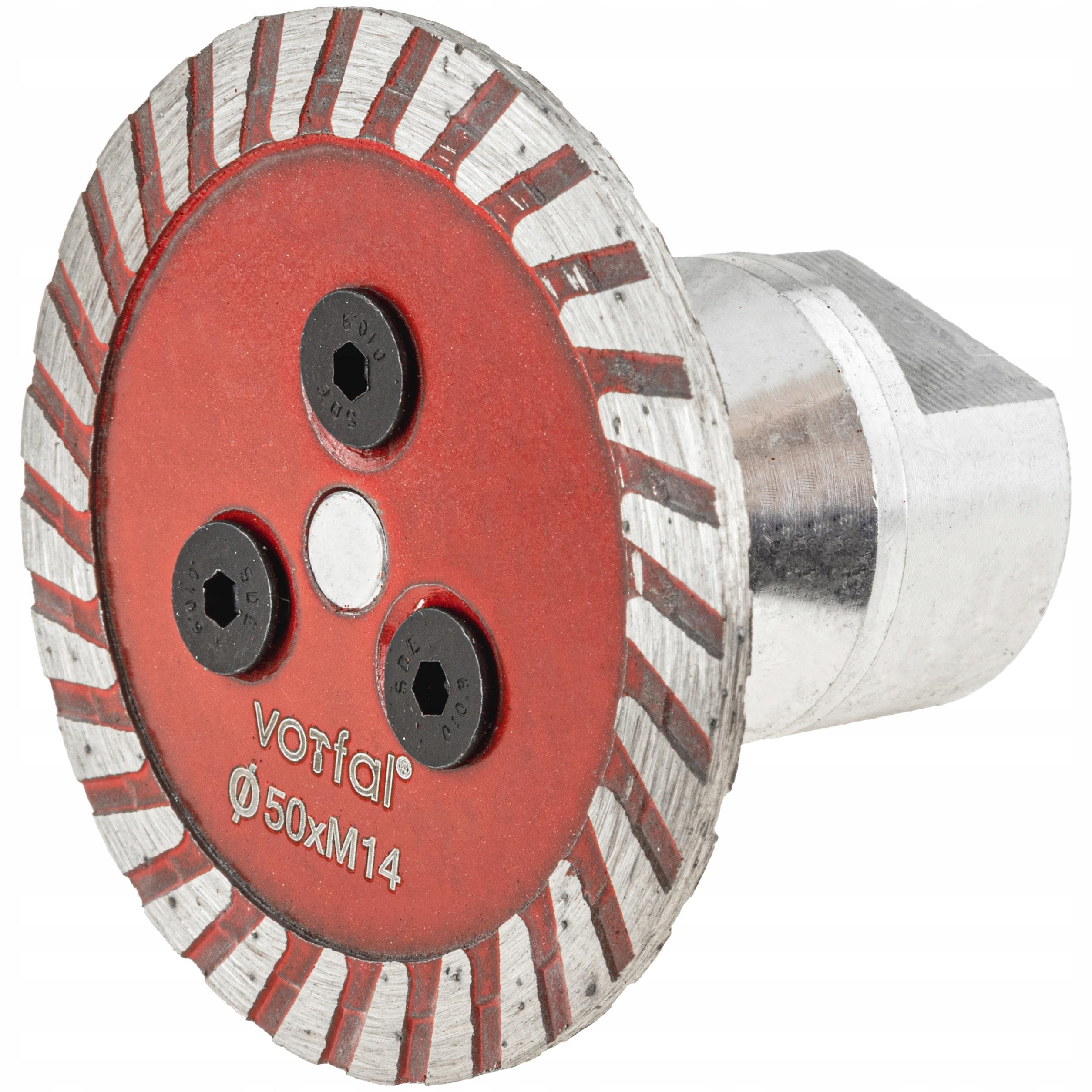 TARCZA DIAMENTOWA 50mm M14 DO PODCINANIA GRESU PŁYTEK GLAZURY - obrazek 3